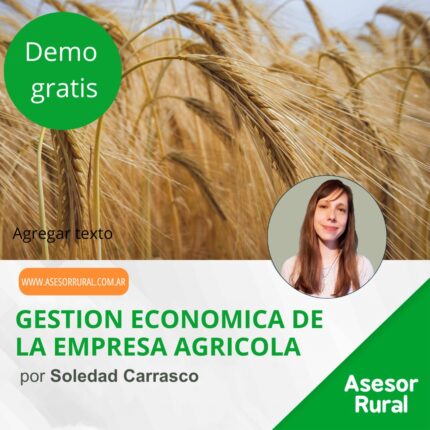 Gestión económica de la empresa agrícola – Módulo 1 gratuito